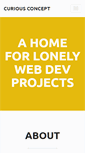 Mobile Screenshot of curiousconcept.com